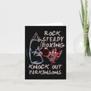 Sten Steady Boxing Knock ut Parkinsons Kort