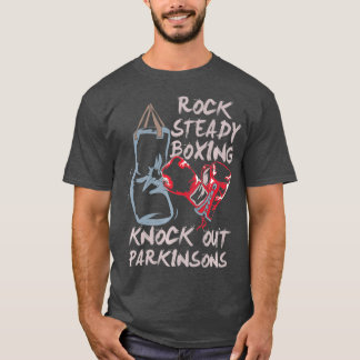 Sten Steady Boxing Knock ut Parkinsons Premium T Shirt