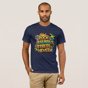 Sten Steady Stressa Aldrig Reggae T Shirt