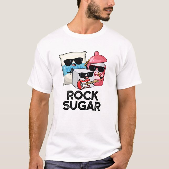 Sten Sugar Funny Food Pun T Shirt (Framsida)