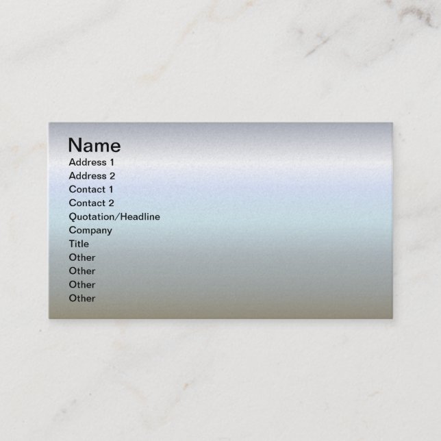 Sten Sunset i Grekland Visitkort (Framsida)