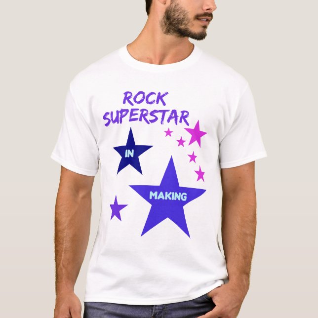 Sten Superstar-skjorta Tee (Framsida)