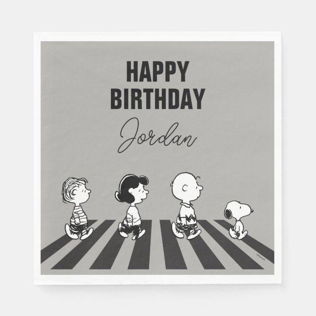 Sten Tees | Group Walk | Lägg till ditt namn Pappersservett (Framsidan)