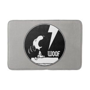 Sten Tees   Snoopy Howling Badrumsmatta