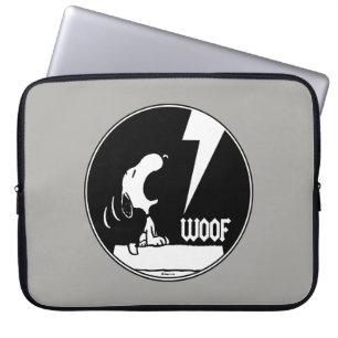 Sten Tees Snoopy Howling Laptop Fodral