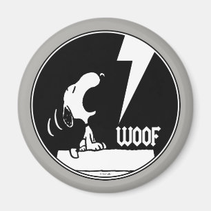Sten Tees Snoopy Howling Magnet