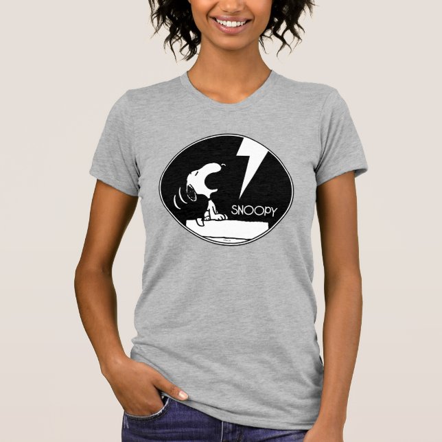 Sten Tees | Snoopy Howling T Shirt (Framsida)