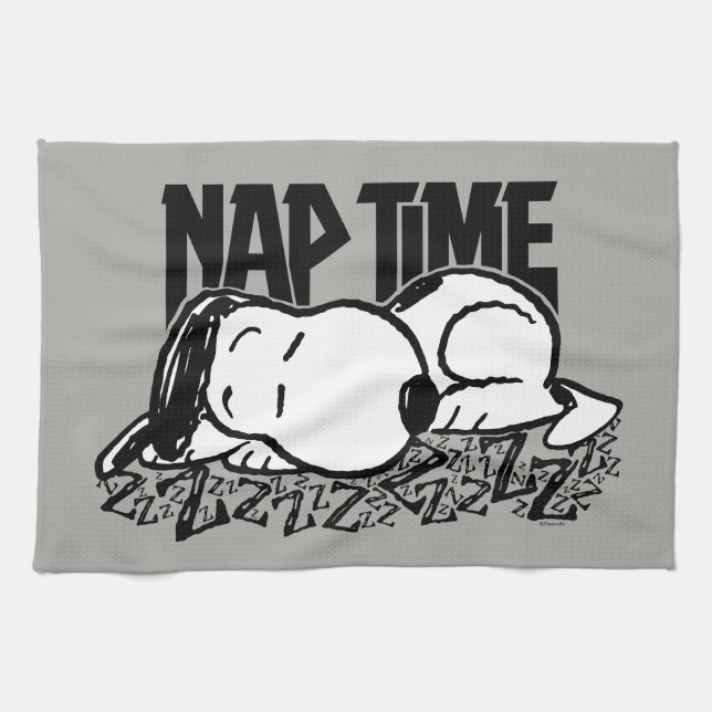 Sten Tees | Snoopy Nap Time Kökshandduk (Horisontell)