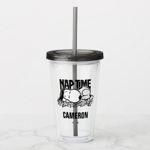 Sten Tees Snoopy Nap Time Lägg till ditt namn Take Away Mugg