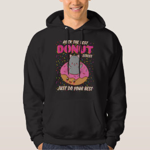 Sten Tes Stressar inte bara att göra din bästa läx Hoodie