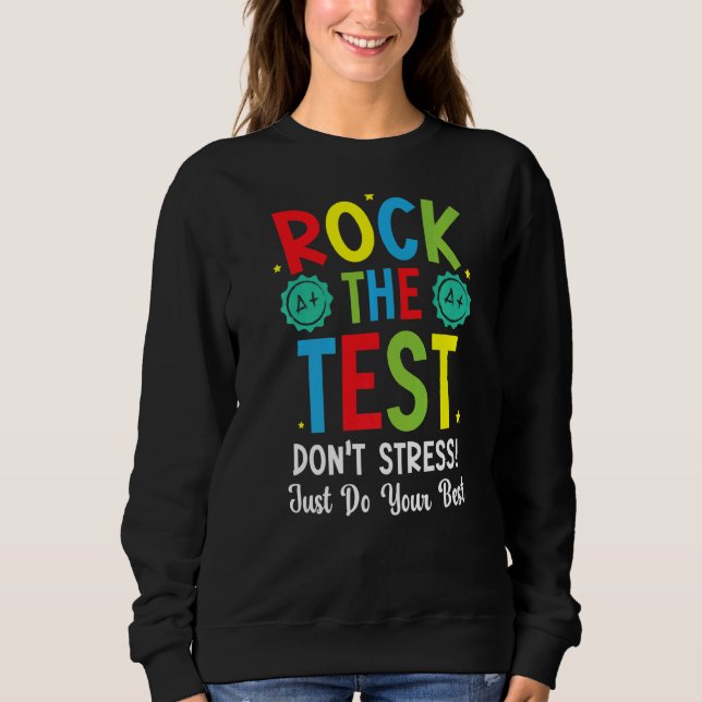 Sten testdagen för en Student-testdag T Shirt (Framsida)