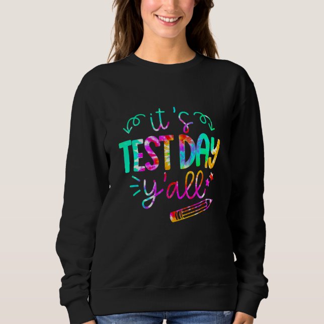 Sten testdagen för testning av testlärardagen, stu t shirt (Framsida)