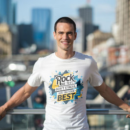 Sten testdagen Groovy Motivering T Shirt