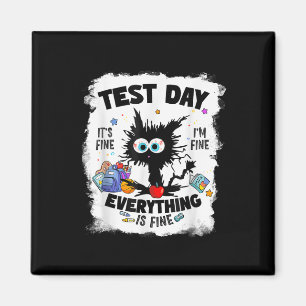 Sten testdagen katt dess Bra Magnet