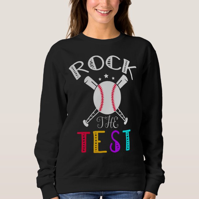 Sten testdagslärarens testdag för regnbåge t shirt (Framsida)