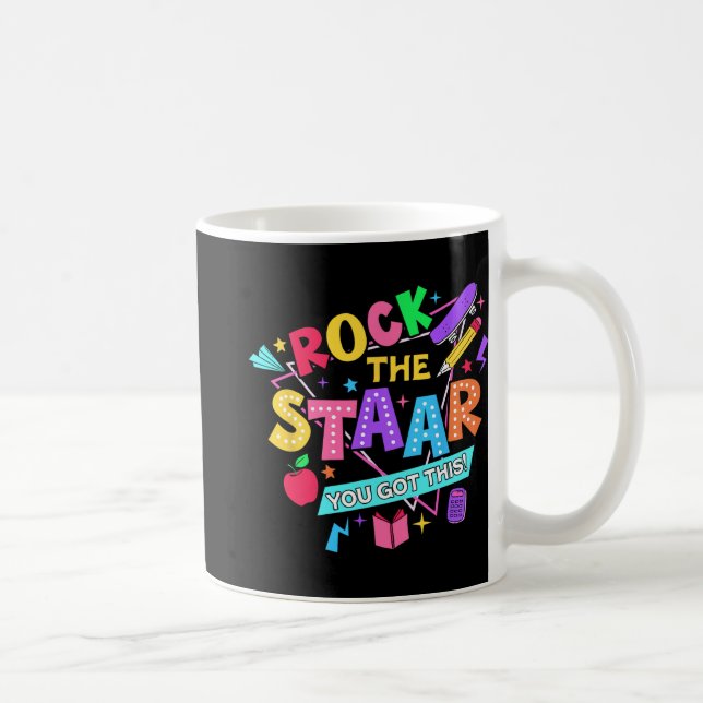Sten-testet som du Har den här testdagsläraren stu Kaffemugg (Höger)