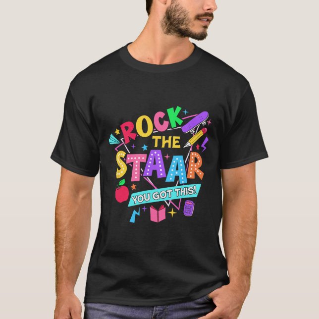 Sten-testet som du Har den här testdagsläraren stu T Shirt (Framsida)
