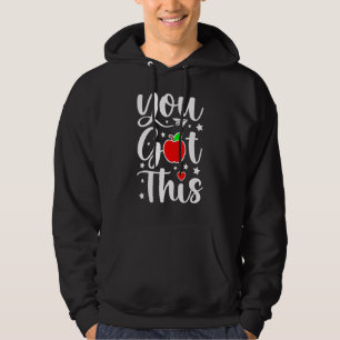 Sten-testet som du Har Läraren Student Testin Hoodie