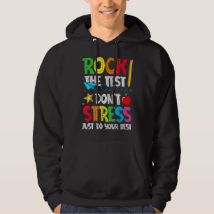 Sten testet Stressa inte bara göra ditt bästa sche Hoodie