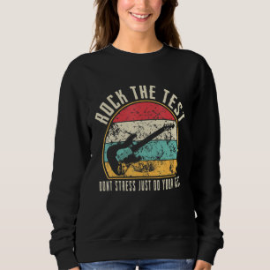 Sten Testet Stressar inte testdagslärare Testin T Shirt