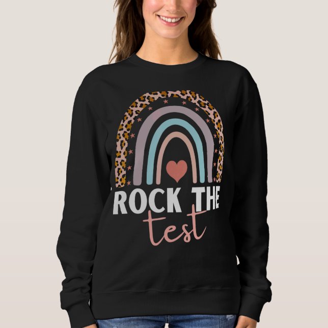 Sten testning för lärarprovare testdagskurser t shirt (Framsida)
