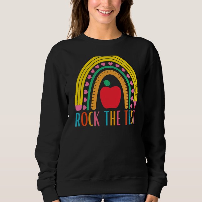 Sten testning för lärarprovare testdagskurser t shirt (Framsida)