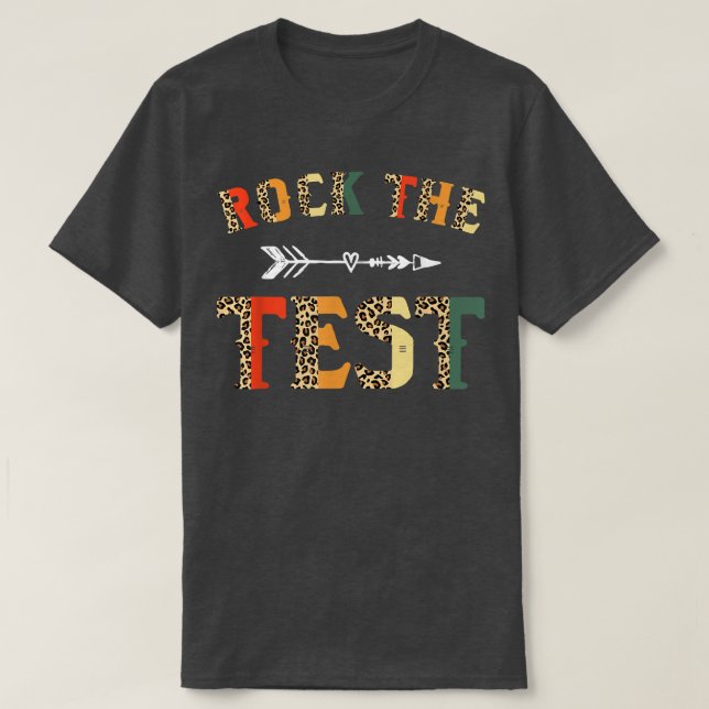 Sten: The Test College School Leopard Finals Motiv T Shirt (Design framsida)