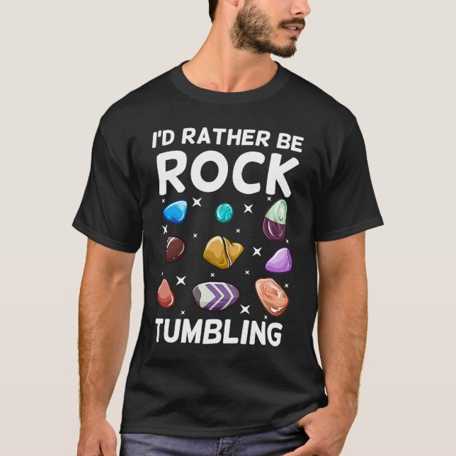 Sten Tumbling Stone polska Kit Beginner Maskin 1 T Shirt (Framsida)