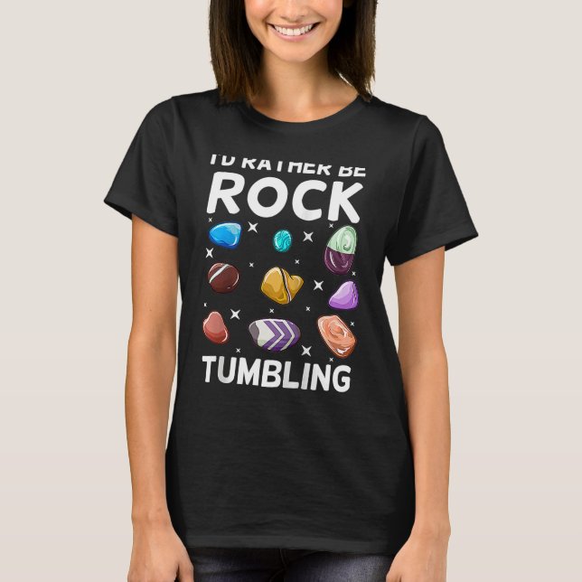Sten Tumbling Stone polska Kit Beginner Maskin Ra T Shirt (Framsida)
