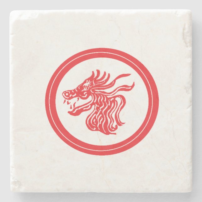 Sten Underlägg: Tur i draken Stenunderlägg (Framsidan)