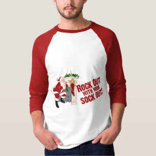 Sten ut med din socka ut! t-shirt