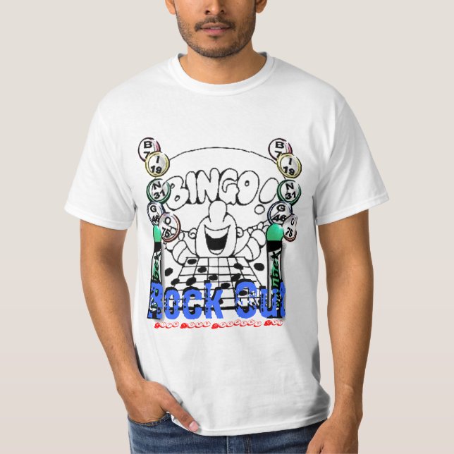 Sten ut, med dina magneter ut tee shirt (Framsida)