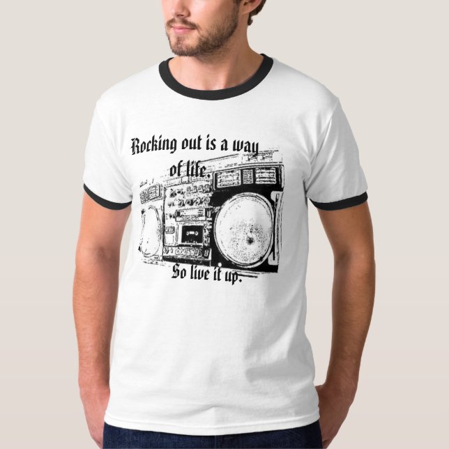 Sten ut t-shirt (Framsida)