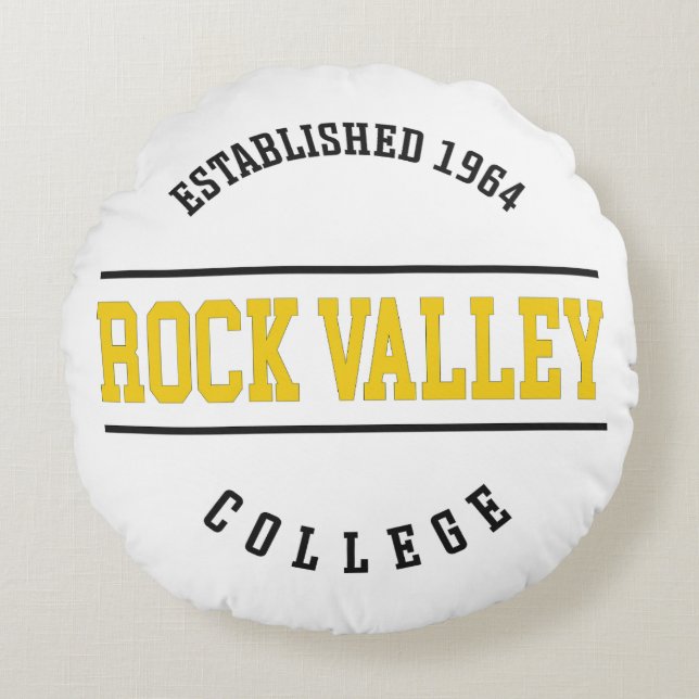 Sten Valley College - RVC Golden Eagles Rund Kudde (Framsidan)