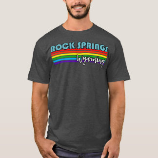 Sten Vår Wyoming Pride Sten Vår HBT-gåva T Shirt