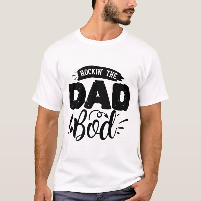 Sten vid Pappa T Shirt (Framsida)