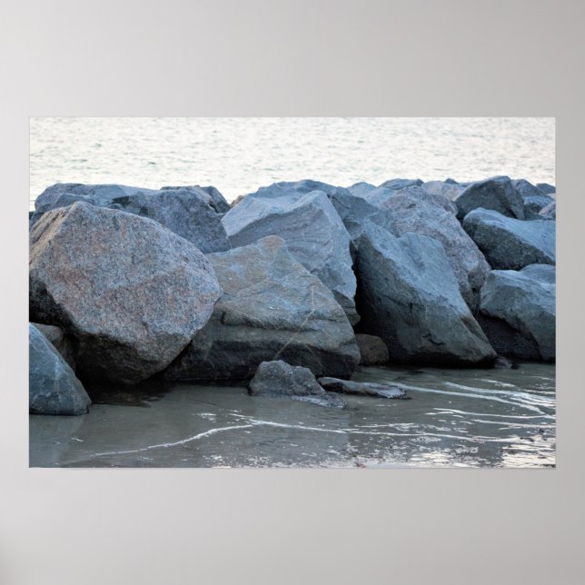 Sten vid Poster i oceanen (Framsidan)