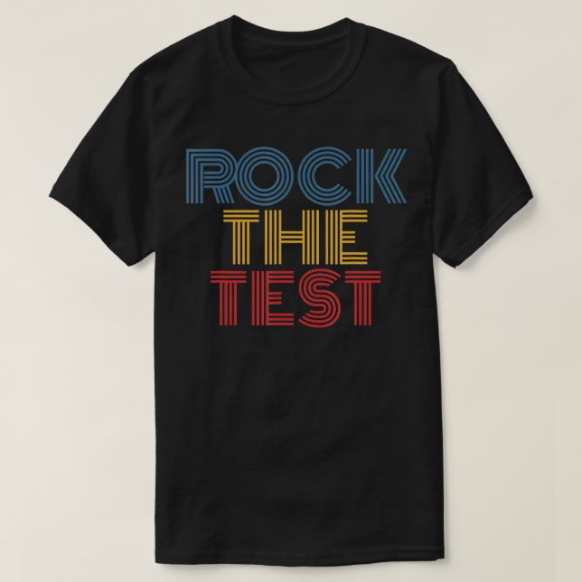 Sten vid Student lärarskolan i provskolan T Shirt (Design framsida)