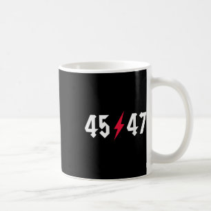 Sten vid trumpetapp 45 47 President Trump Sten Kaffemugg