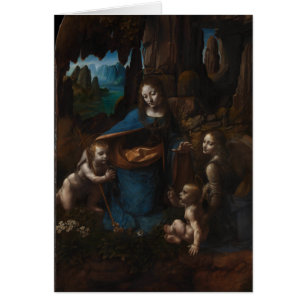 Sten Virgin från Leonardo da Vinci Hälsningskort