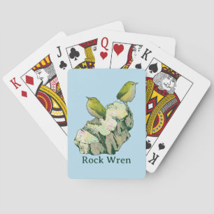 Sten Wren-fåglar Nya Zeeland Casinokort