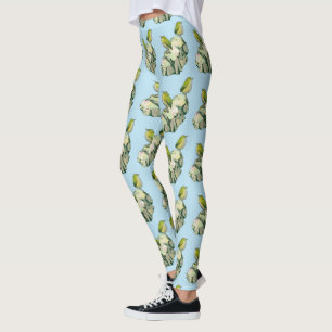 Sten Wren-fåglar Nya Zeeland Leggings