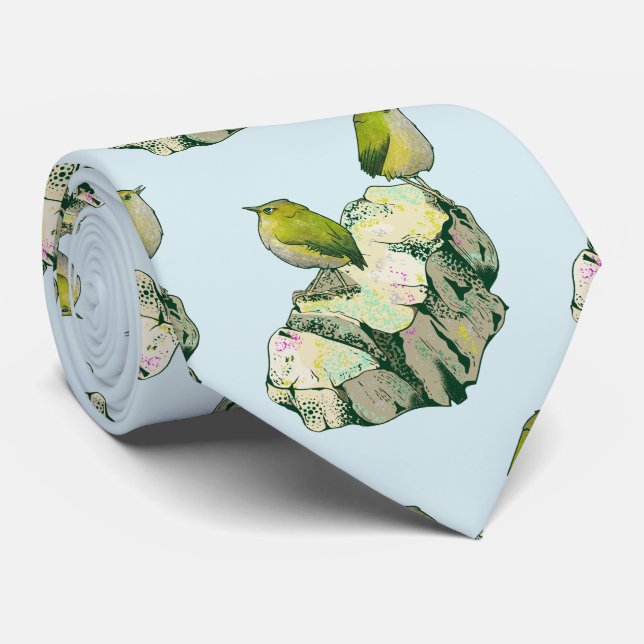 Sten Wren-fåglar Nya Zeeland Slips (Rullad)