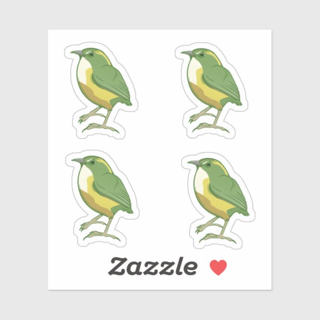 Sten Wren Klistermärken (Ark)