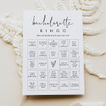 Stena Bachelorette Party Bingo Game Card Inbjudningar<br><div class="desc">Upptäck vår Stella Collection-allyr, som är noggrant utformad för att infektera din babydusch med en luft av modern minimalism och en aning edgy sofistikering. Designad för att sömlöst blanda bohemisk charm med tidlös elegans, garanterar denna mångsidiga samling att upphöja estetiken i vilken stil babydusch som helst och förvandla firande till...</div>