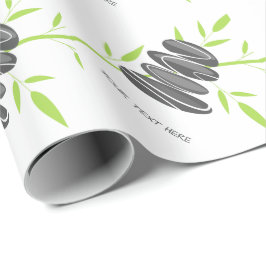 Stenar för Zenkonstpebble som staplar slå in Presentpapper