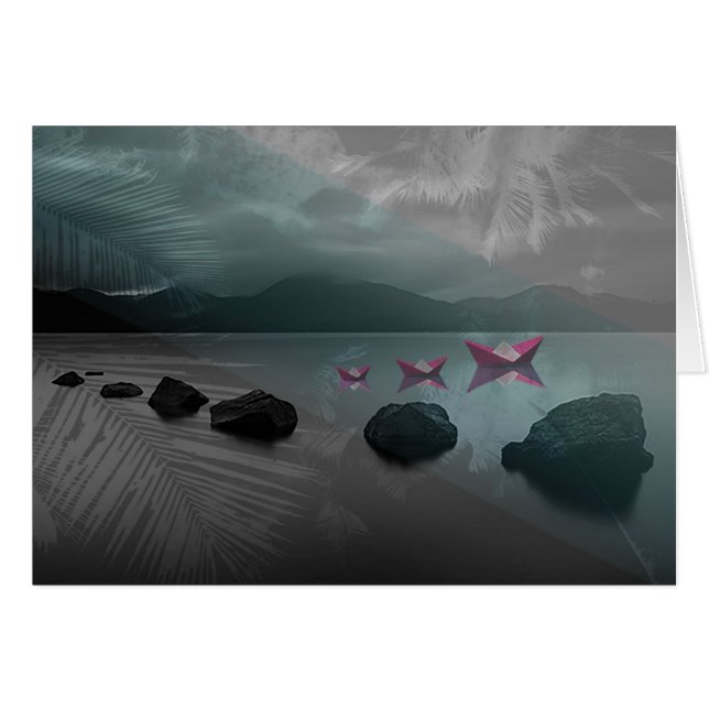 Stenar Hälsningskort (Framsidan Horizontal)