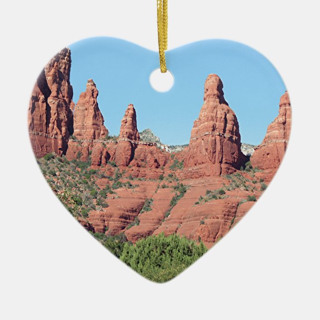 Stenar near Sedona, Arizona, USA 2 Julgransprydnad Keramik (Framsidan)