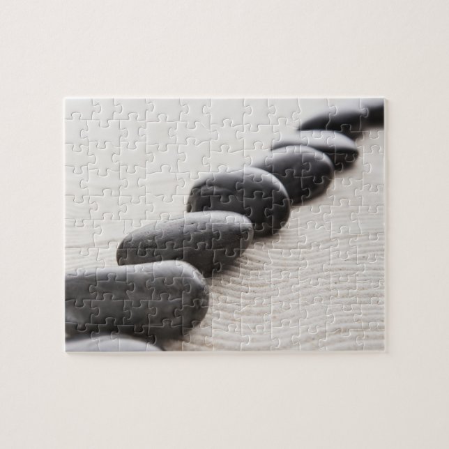 Stenar på sanden pussel (Horisontell)