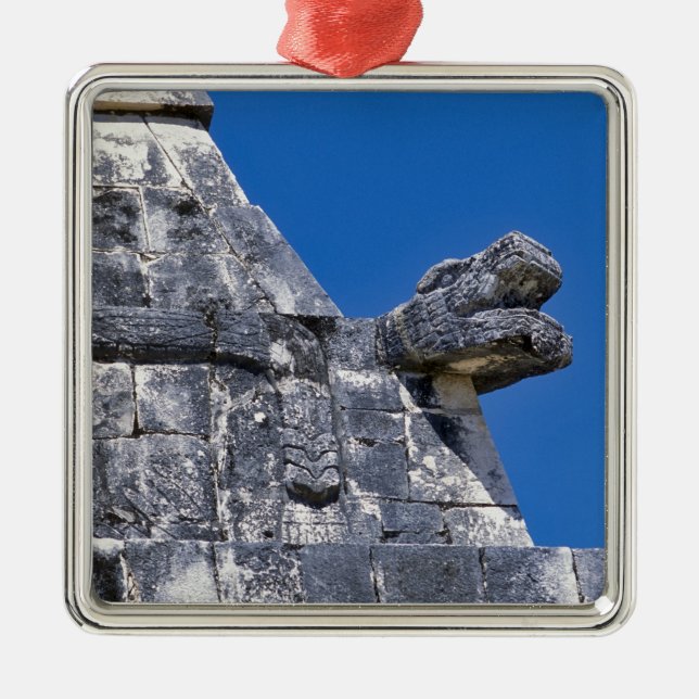 Stenar skapar en gammal borgmästare julgransprydnad metall (Framsidan)